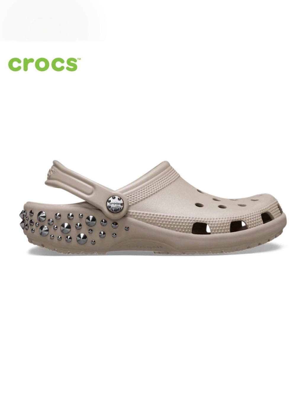 NWT! Classic Studded Crocs. W11 or M9